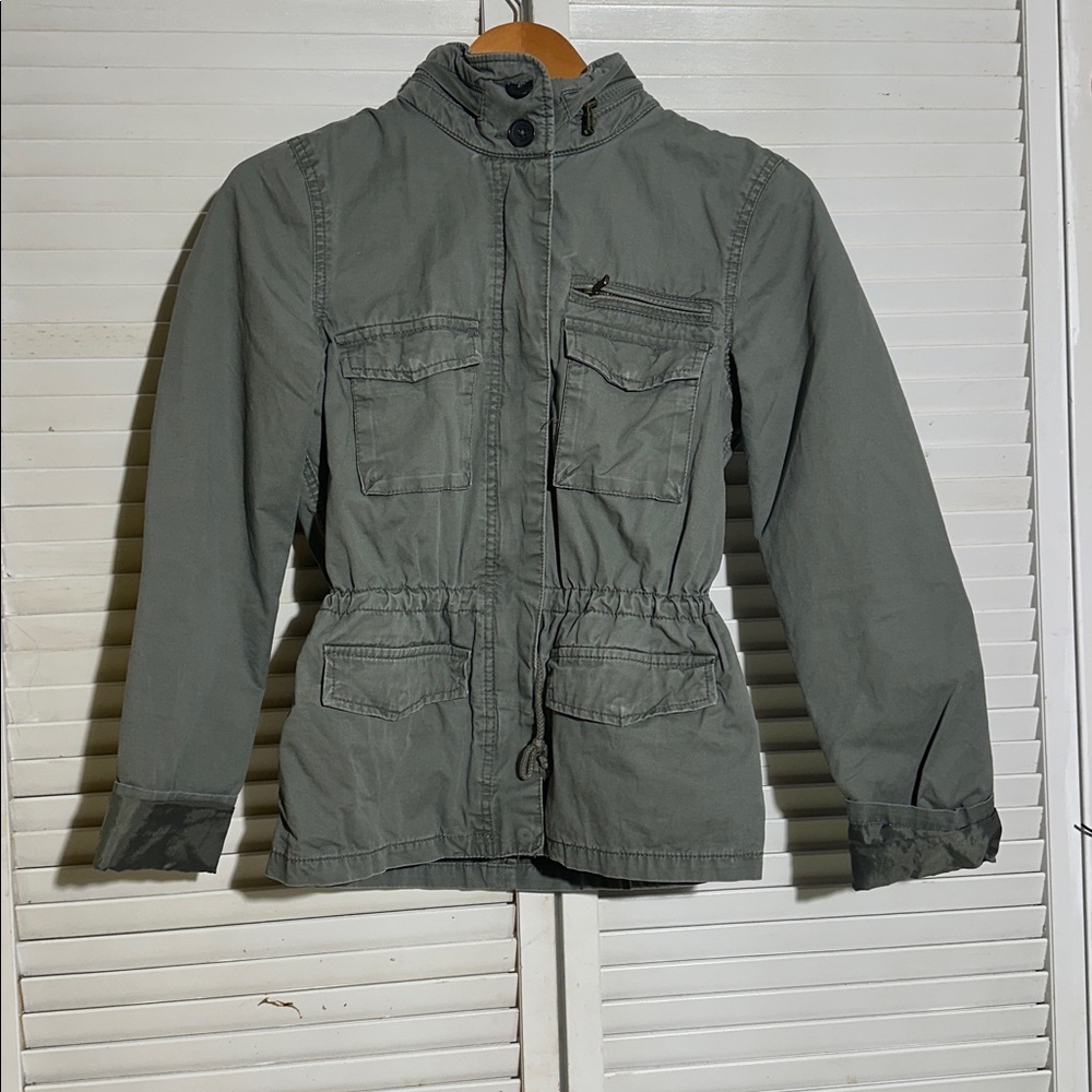 H&M L.O.G.G. Gray and Pink Jacket